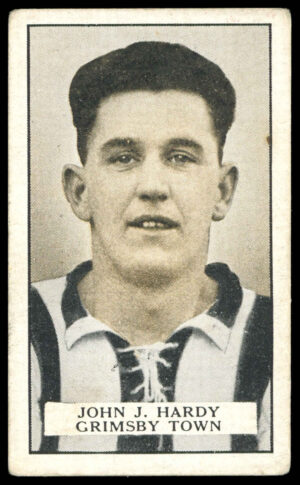 Gallaher - 'Famous Footballers (Brown)' (1926) - #34 - John J. Hardy (Grimsby Town)