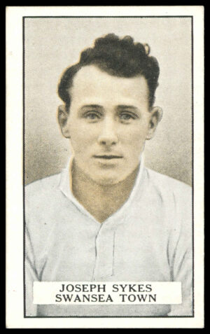 Gallaher - 'Famous Footballers (Brown)' (1926) - #35 - Joseph Sykes (Swansea Town)