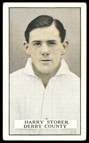 Gallaher - 'Famous Footballers (Brown)' (1926) - #4 - Harry Storer (Derby County)