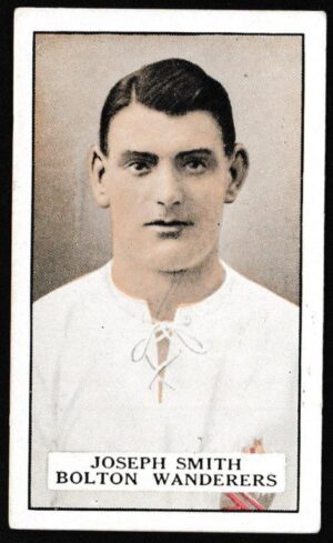 Gallaher - 'Famous Footballers (Brown)' (1926) - Jospeh Smith (Bolton W.)