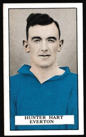 Gallaher - 'Famous Footballers (Brown)' (1926) - Hunter Hart (Everton)