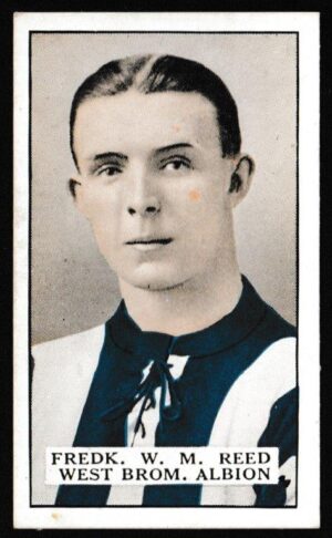 Gallaher - 'Famous Footballers (Brown)' (1926) - Fred Reed (West Brom)