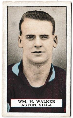 Gallaher - 'Famous Footballers (Brown)' (1926) - Wm. H. Walker (Aston Villa)