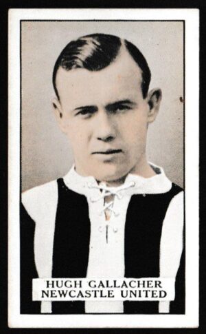Gallaher - 'Famous Footballers (Brown)' (1926) - Hugh Gallacher (Newcastle United)