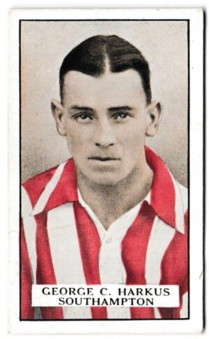 Gallaher - 'Famous Footballers (Brown)' (1926) - George C. Harkus (Southampton)