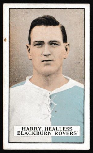 Gallaher - 'Famous Footballers (Brown)' (1926) - Harry Healless (Blackburn Rovers)