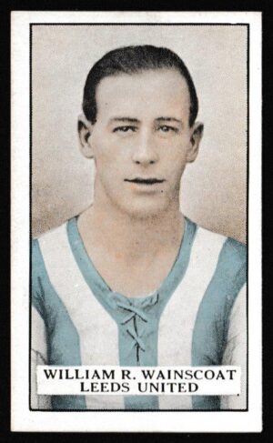 Gallaher - 'Famous Footballers (Brown)' (1926) - William Wainscott (Leeds Utd)