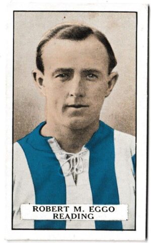 Gallaher - 'Famous Footballers (Brown)' (1926) - Robert M. Eggo (Reading)