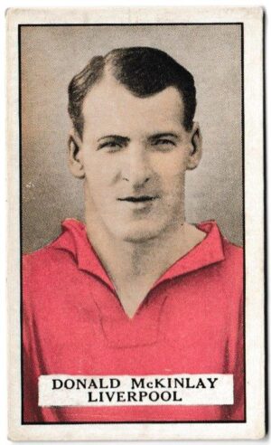 Gallaher - 'Famous Footballers (Brown)' (1926) - Donald McKinlay (Liverpool)