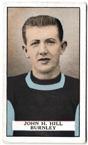 Gallaher - 'Famous Footballers (Brown)' (1926) - John Henry Hill (Burnley)