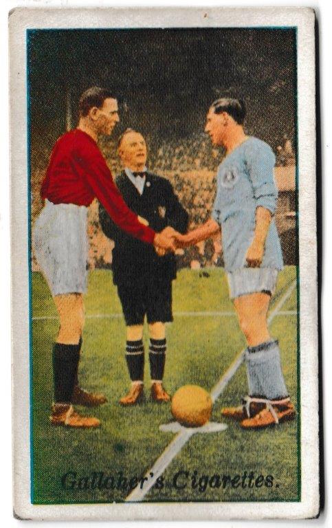 Gallaher - 'Footballers in Action' (1928) - Cup Final Captains Gallaher - 'Footballers in Action' (1928) - Cup Final Captains