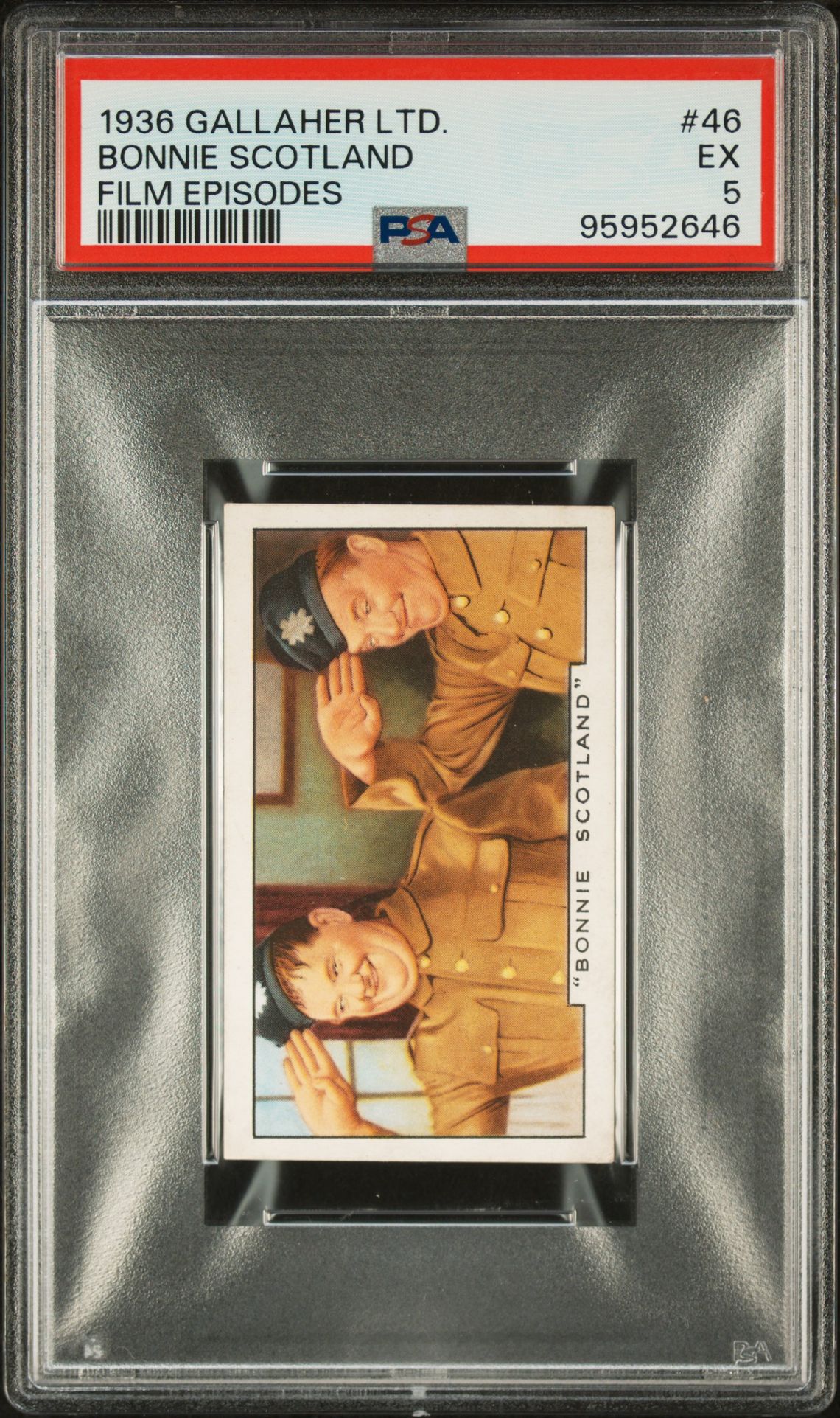 Gallaher - Film Episodes - Laurel & Hardy/Bonnie Scotland **PSA5** Gallaher - Film Episodes - Laurel & Hardy/Bonnie Scotland **PSA5**