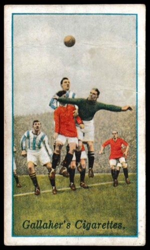 Gallaher - 'Footballers in Action' (1928) - Arsenal v Burnley Gallaher - 'Footballers in Action' (1928) - Arsenal v Burnley