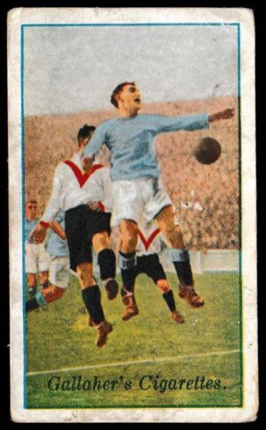 Gallaher - 'Footballers in Action' (1928) - Clapton Orient v Man City Gallaher - 'Footballers in Action' (1928) - Clapton Orient v Man City