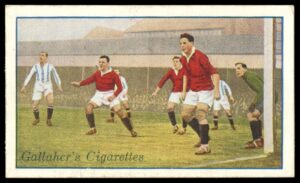 Gallaher - 'Footballers (Red)' (1928) - Leeds Utd v Port Vale Gallaher - 'Footballers (Red)' (1928) - Leeds Utd v Port Vale