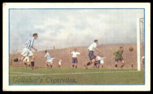 Gallaher - 'Footballers (Red)' (1928) - Huddersfield v Tottenham