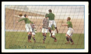 Gallaher - 'Footballers (Red)' (1928) - Celtic v Queens Park