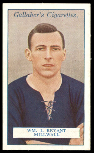 Gallaher - 'Footballers (Red)' (1928) - W.I. Bryant (Millwall)