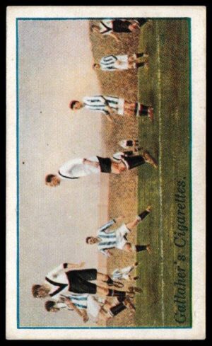 Gallaher - 'Footballers (Red)' (1928) - Newcastle v Huddersfield