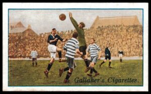 Gallaher - 'Footballers (Red)' (1928) - Morton v Falkirk
