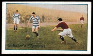 Gallaher - 'Footballers (Red)' (1928) - Kilnarnock v Hearts