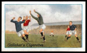 Gallaher - 'Footballers (Red)' (1928) - Barnsley v Bristol city
