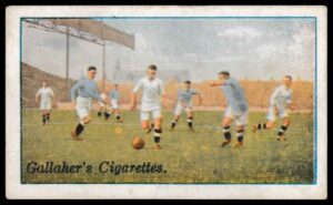 Gallaher - 'Footballers (Red)' (1928) - Swansea Town v Manchester City