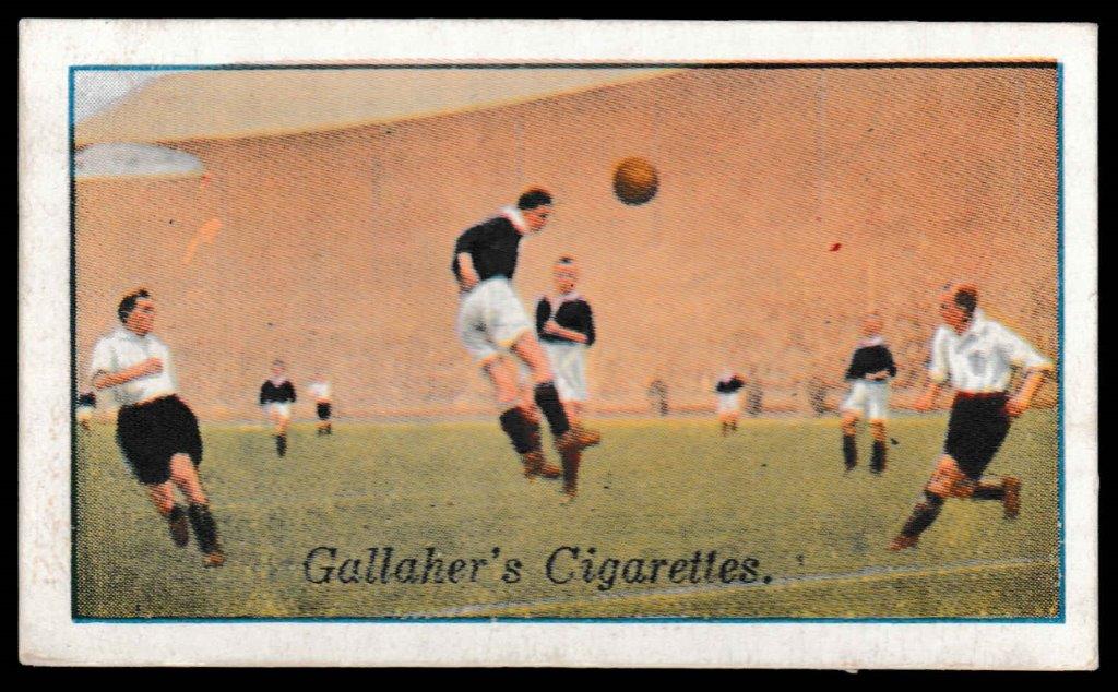 Gallaher - 'Footballers (Red)' (1928) - England v Scotland Gallaher - 'Footballers (Red)' (1928) - England v Scotland