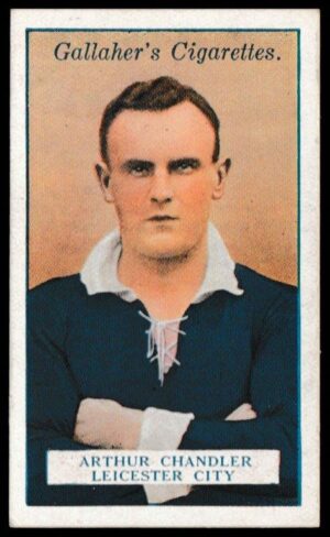 Gallaher - 'Footballers (Red)' (1928) - A. Chandler (Leicester City)