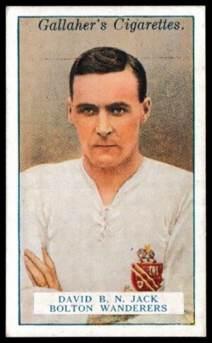 Gallaher - 'Footballers (Red)' (1928) - D.B.N. Jack (Bolton Wanderers)