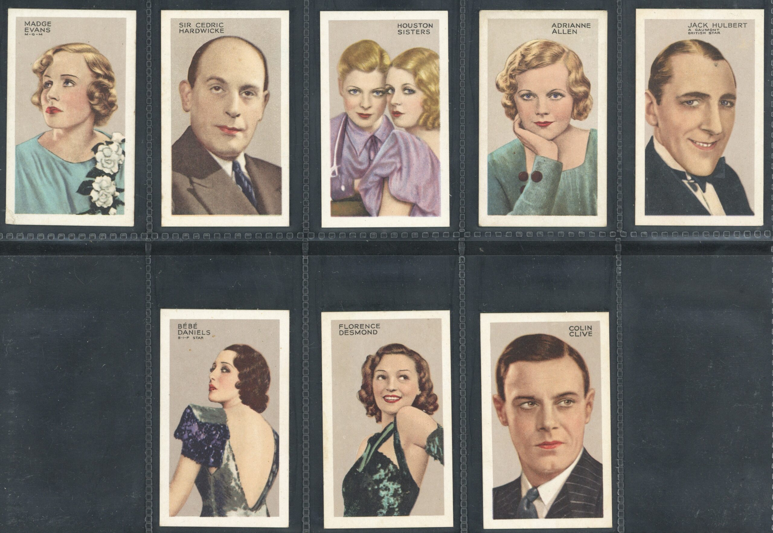 Gallaher - 'Stars of Screen & Stage (Green)' - Complete Set (1935) Gallaher - 'Stars of Screen & Stage (Green)' - Complete Set (1935)