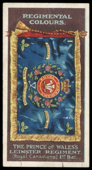 Gallaher - 'Regimental Colours & Standards' (1899) - Prince of Wales Leinster Regiment (Royal Canadians)