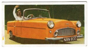 Gaycon - 'Modern Motor Cars of the World (S1)' (1962) - Card #10 - Bond Minicar