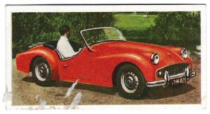 Gaycon - 'Modern Motor Cars of the World (S1)' (1962) - Card #19 - Triumph T.R.3.