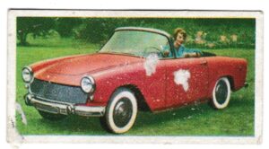 Gaycon - 'Modern Motor Cars of the World (S1)' (1962) - Card #22 - Simca Oceane