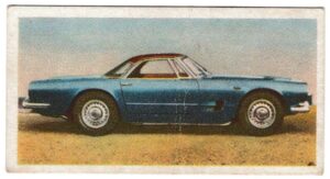 Gaycon - 'Modern Motor Cars of the World (S1)' (1962) - Card #24 - Maserati 5000 G.T.