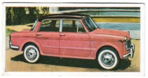 Gaycon - 'Modern Motor Cars of the World (S1)' (1962) - Card #3 - Fiat 1200