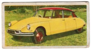 Gaycon - 'Modern Motor Cars of the World (S1)' (1962) - Card #6 - Citreon D.5