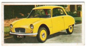 Gaycon - 'Modern Motor Cars of the World (S1)' (1962) - Card #7 - Citreon Bijou