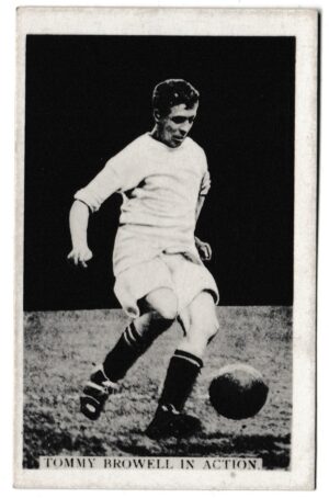 Gem - 'Special Action Photo' (1922) - Card #16 - Tommy Browell (Manchester City)