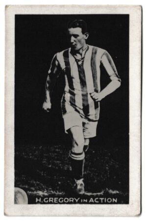 Gem - 'Special Action Photo' (1922) - Card #4 - H. Gregory (West Bromwich Albion)