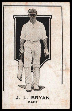 G.G. Goode - 'Prominent Cricketers' (1924) - J.L. Bryan (Kent)