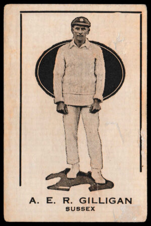 G.G. Goode - 'Prominent Cricketers' (1924) - A.E.R. Gilligan (Sussex)