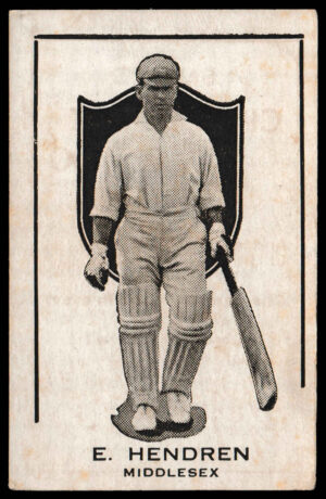 G.G. Goode - 'Prominent Cricketers' (1924) - E. Hendren (Middlesex)