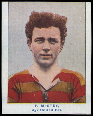 Glasgow Weekly Mail - 'Series of Famous Footballers' (1913) - F. McStey (Ayr United)