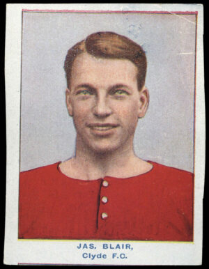 Glasgow Weekly Mail - 'Series of Famous Footballers' (1913) - Jas. Blair (Clyde)