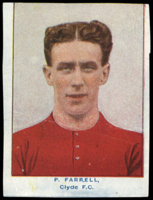 Glasgow Weekly Mail - 'Series of Famous Footballers' (1913) - P. Farrell (Clyde)