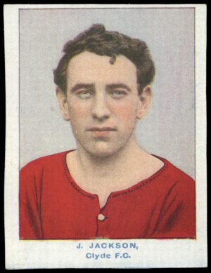 Glasgow Weekly Mail - 'Series of Famous Footballers' (1913) - J. Jackson (Clyde)