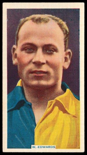 Phillips (Godfrey) - 'Soccer Stars' - Card #39 - W. Edwards (Leeds Utd)