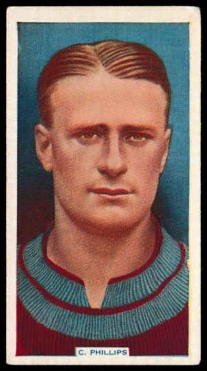 Phillips (Godfrey) - 'Soccer Stars' - Card #4 - C. Philips (Aston Villa)